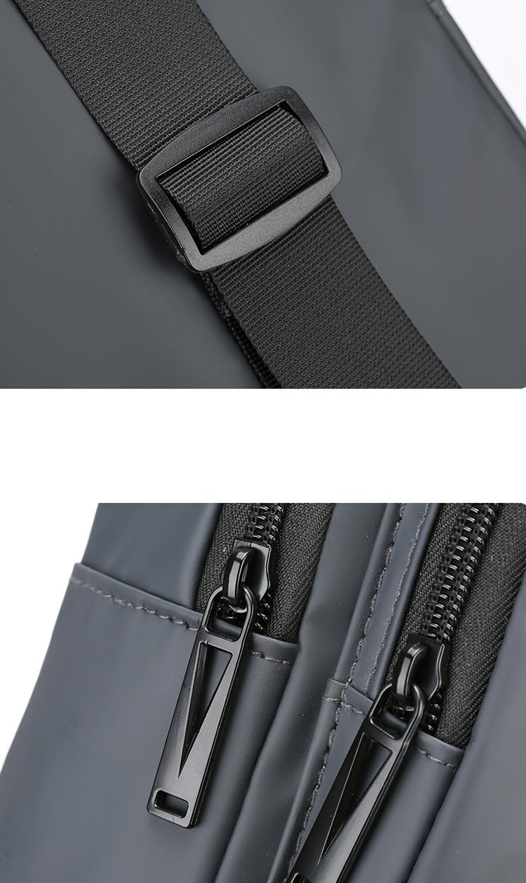 Men'S Chest Bag with Large Capacity, Stylish Crossbody Bag That Allows for Versatile Carrying Options, Perfect for Outdoor Sports And Travel.