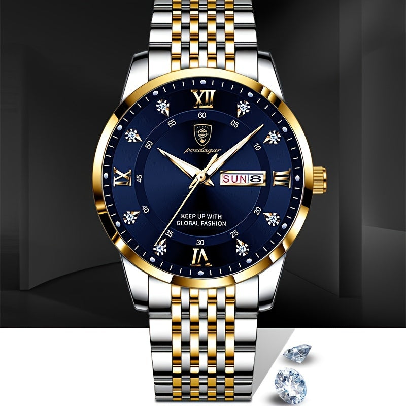 1 Piece Of Men's Stylish Quartz Watch