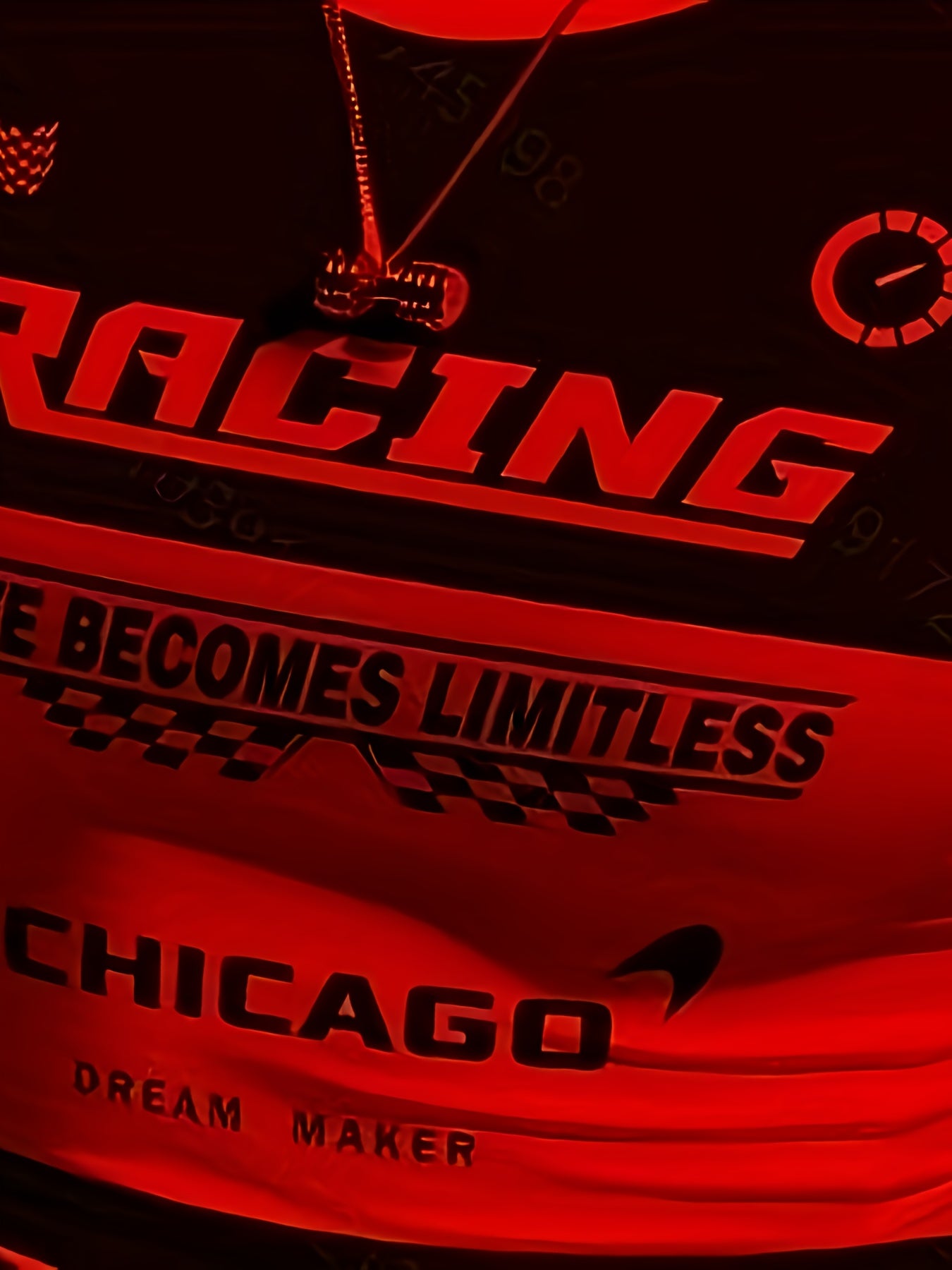 Men'S Racing Graphic T-Shirt - Bold Neon Green & Black Racing Car Design, Lightweight Breathable Fabric for Motorsport Events, Casual Streetwear - Chicago Dream Maker Inspired Casual Attire, Racing Jersey, Event Apparel, Spor