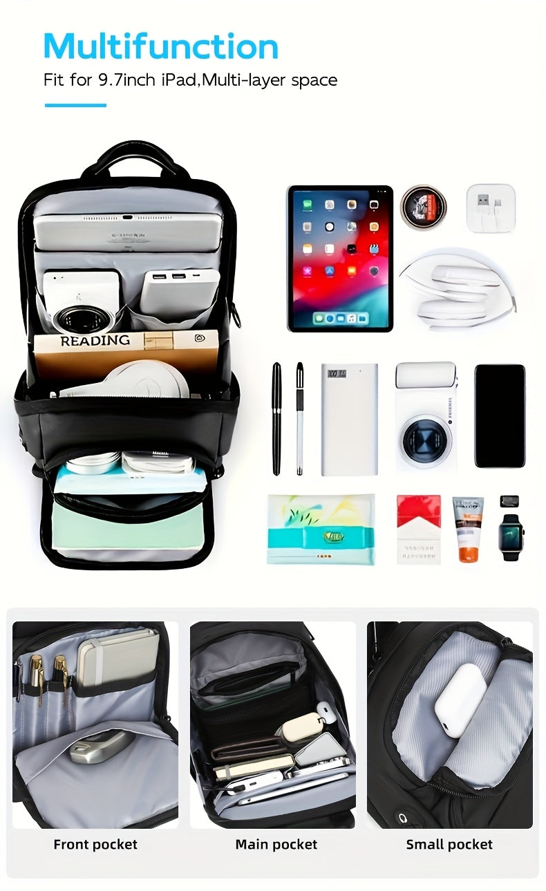 1pc Men's Fashion Crossbody Bag, Oxford Cloth Multifunctional Shoulder Bag