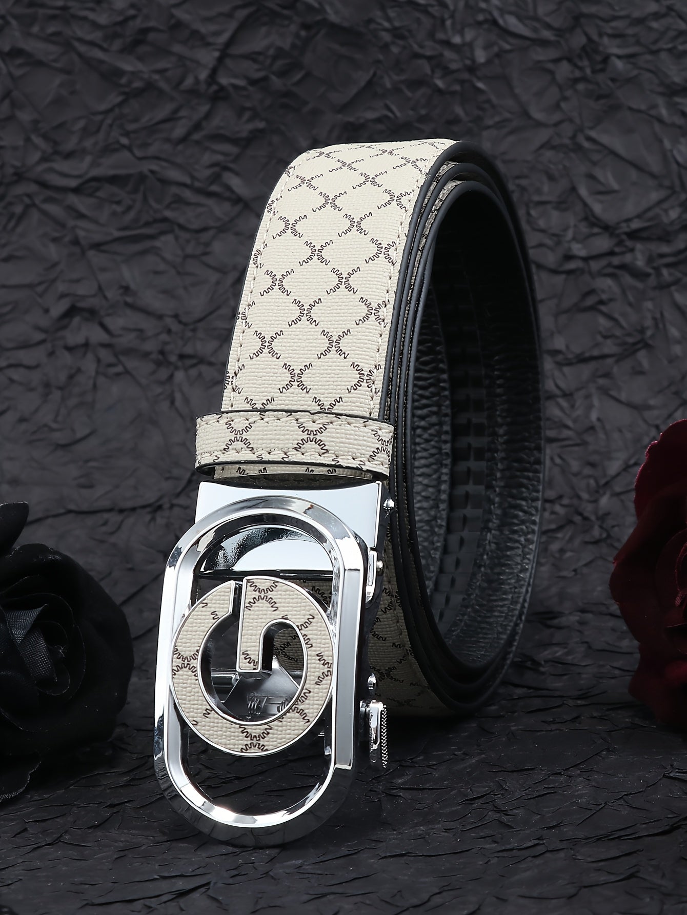 2025 New Automatic Buckle Belt, Versatile Business Casual Luxury Trendy Men's Leather Belt