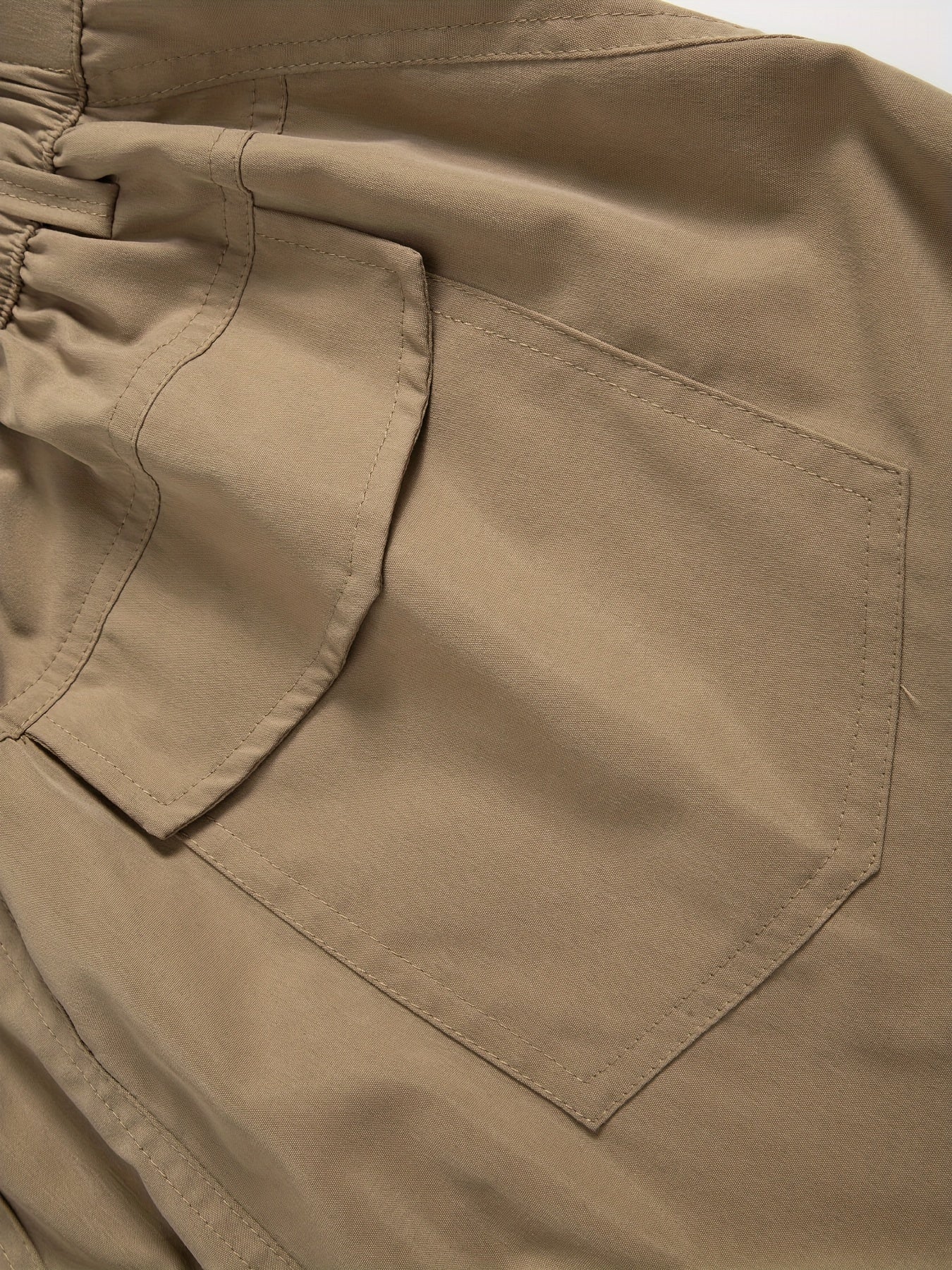 Men's Convertible Hiking Pants - Durable, Zip-Off Cargo Trousers for Fishing & Running, Casual Outdoor Wear with Pockets