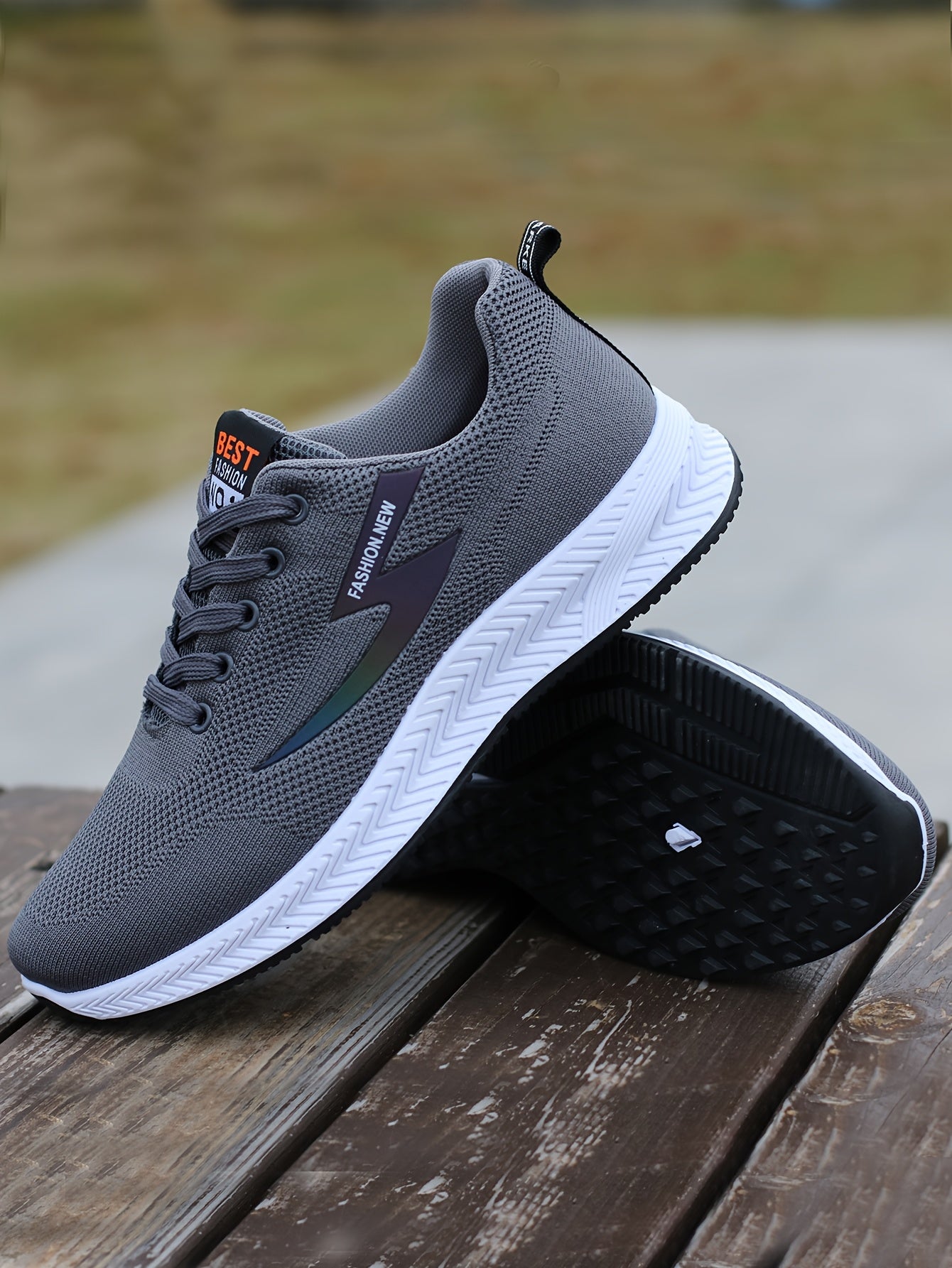 Breathable Men's Athletic Sneakers - Lightweight, Non-Slip Running Shoes with Soft Rubber Sole, Stylish Black Mesh Design for All Seasons, Casual & Sporty Wear, Allseason Footwear, Modern Streetwear, Comfortable Fabric Insole