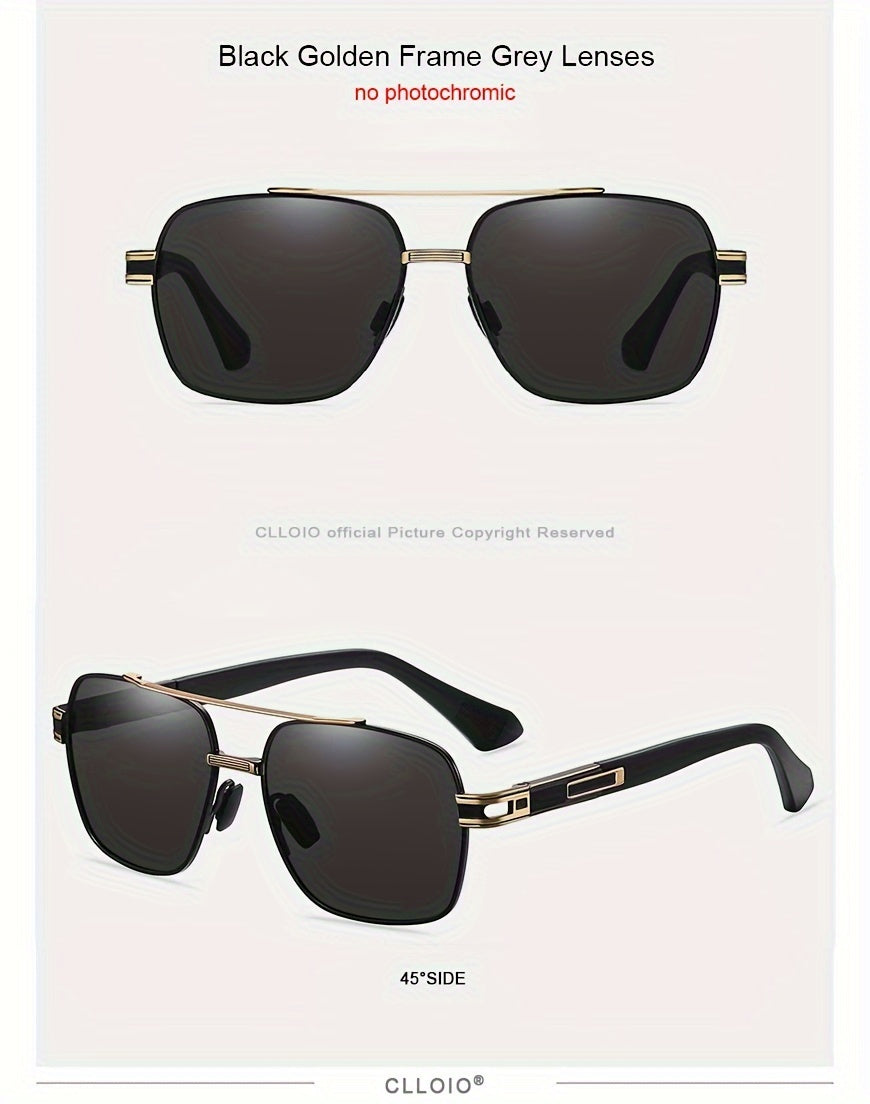 CLLOIO Top Quality Photochromic Men Women Polarized Driving Chameleon Anti-glare Sport UV400