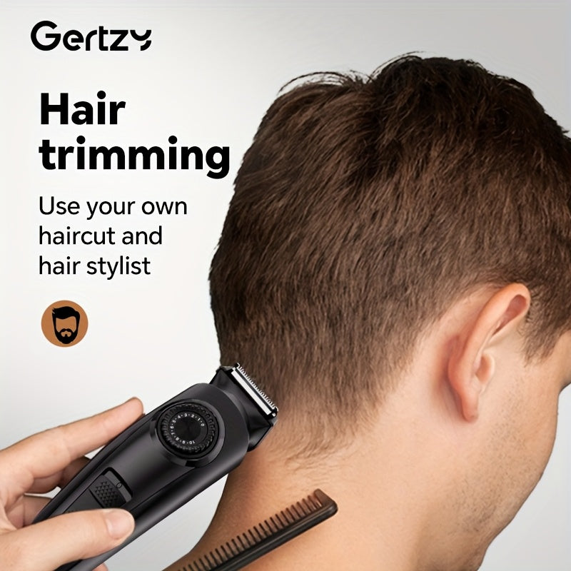 Men'S Electric Razors, USB Rechargeable, with a Digital Screen, Professional Beard Trimmers, Hair Clippers, Electric Shavers, And a Complete Kit for Professional Hair Cutting And Trimming.