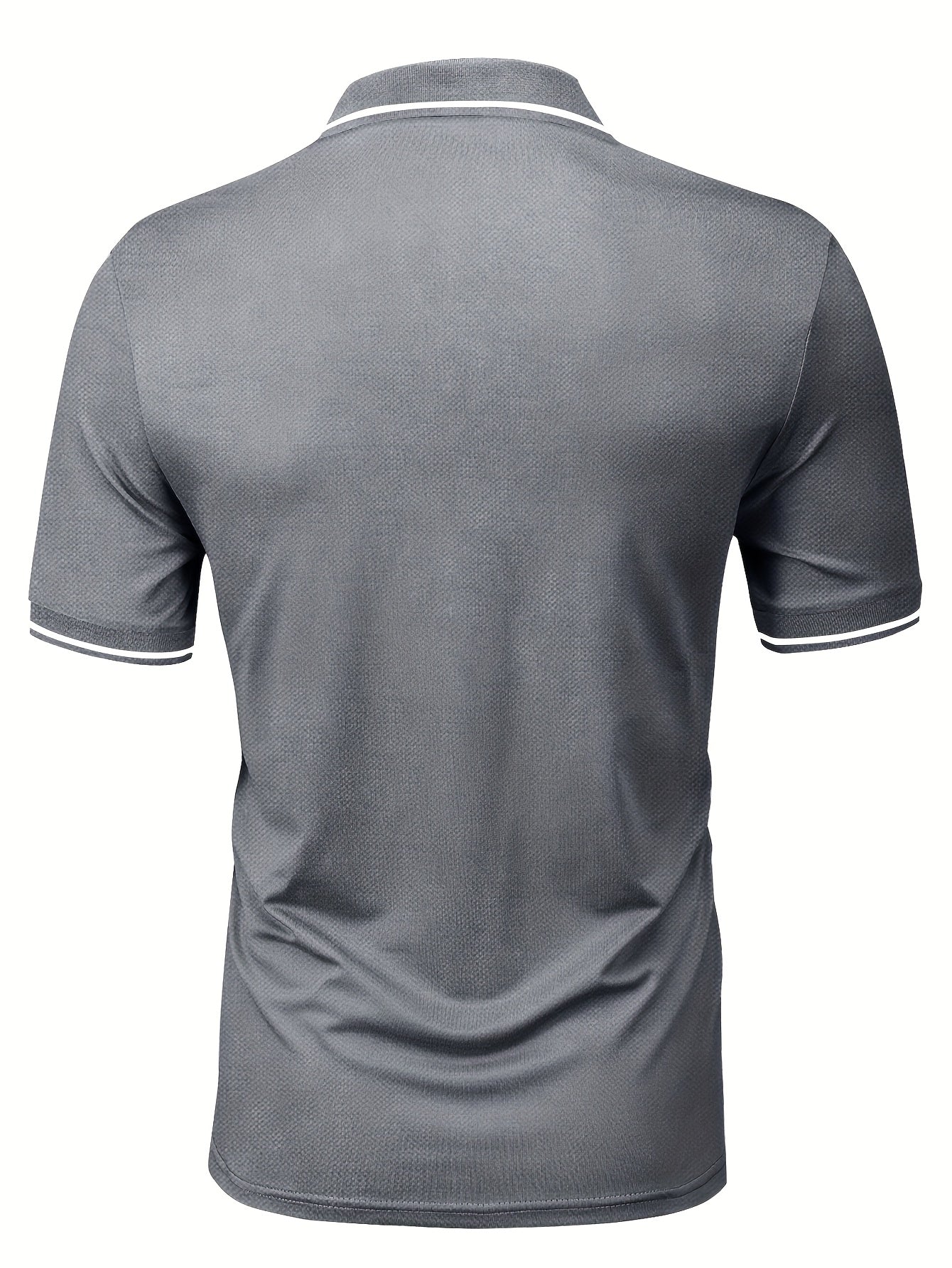 3pcs Men's Casual Fashion Shirts - Breathable Polyester, Short Sleeve, Button-Up with Classic Collar - Machine Washable, Summer Essentials in Black, White, and Beige