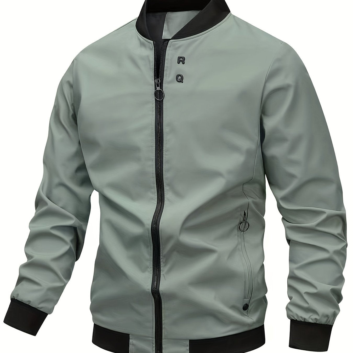 Men's Lightweight Spring Fall Windbreaker Jacket Coat Men's Windproof Outdoor Casual Stylish Zipper Pocket Jacket