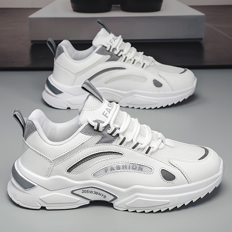 Men's Skate Shoes with Good Grip, Laced Sports Shoes, Anti-slip And Wear-resistant Versatile Men's Lightweight Sports Shoes