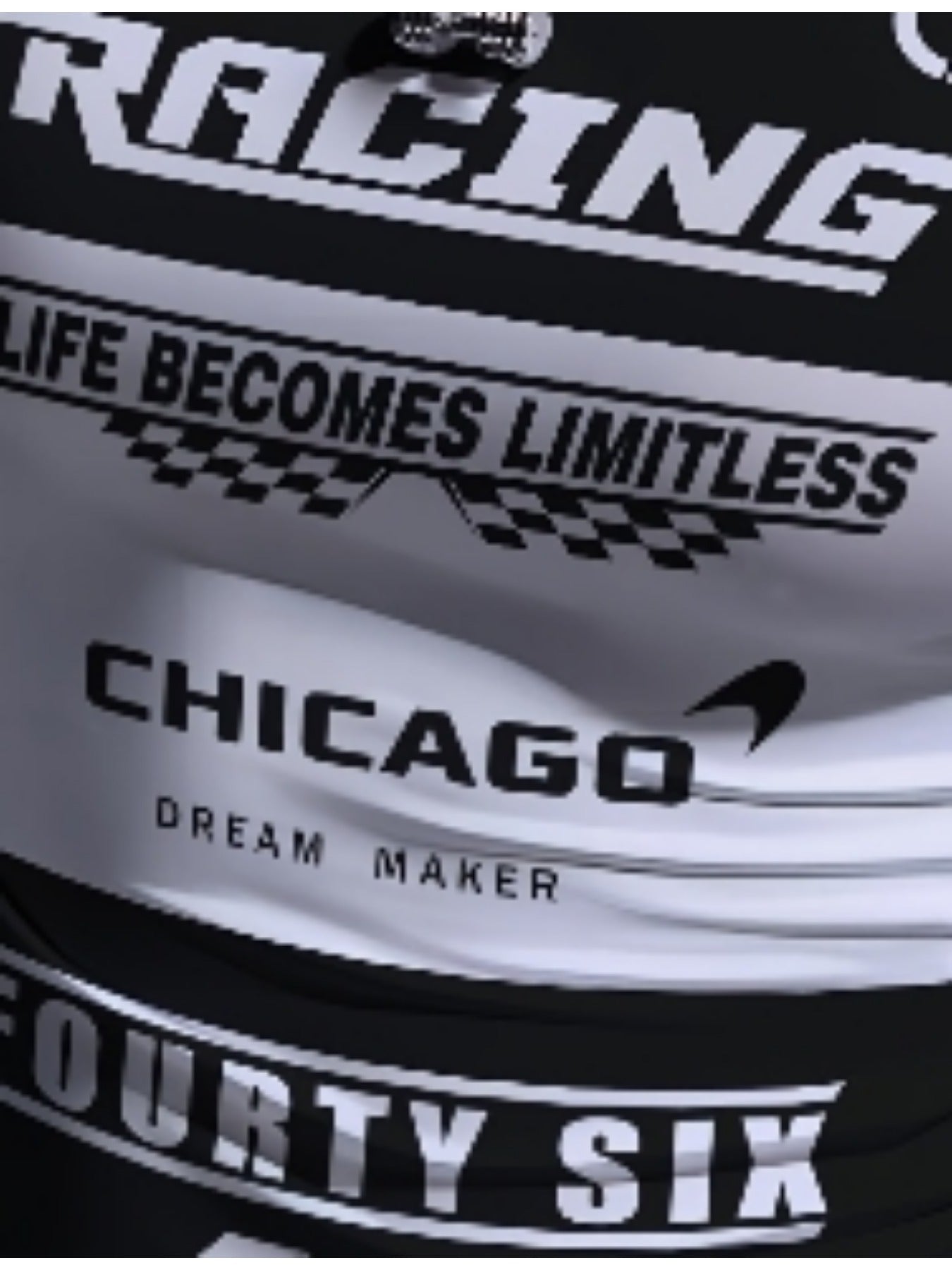 Men'S Racing Graphic T-Shirt - Bold Neon Green & Black Racing Car Design, Lightweight Breathable Fabric for Motorsport Events, Casual Streetwear - Chicago Dream Maker Inspired Casual Attire, Racing Jersey, Event Apparel, Spor