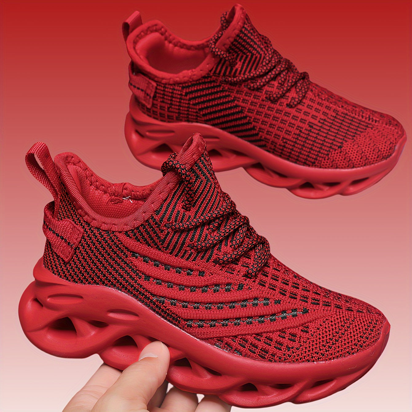 Youngsters' Breathable Mesh Footwear - Non-Slip Running & Training, Suitable for Boys and Girls, Comfortable for All Seasons