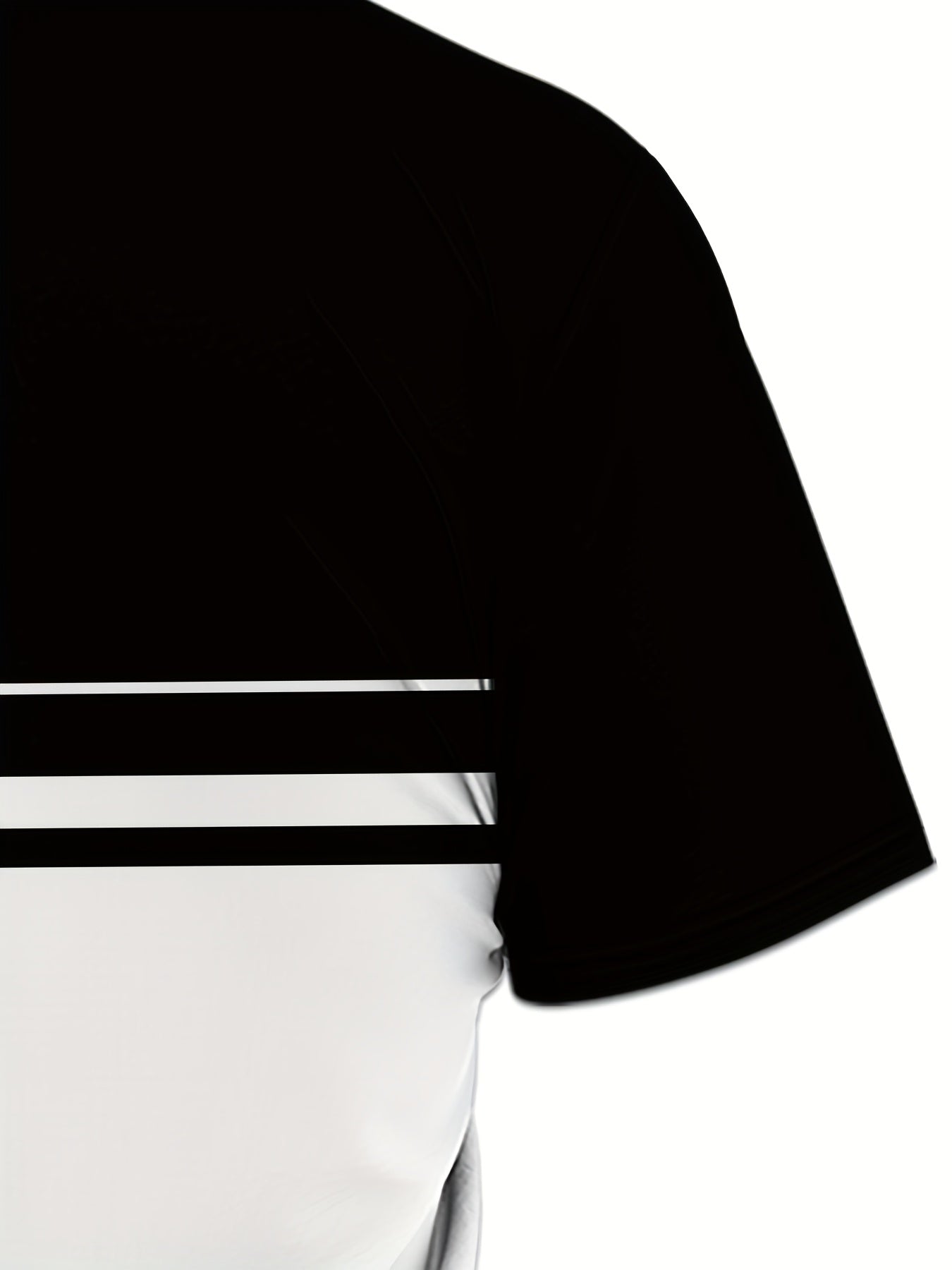 Men'S Casual "Milano Italia" Graphic Tee & Shorts Set - Black & White, Breathable Summer Outfit with Drawstring Waist, Comfortable for Casual Attire, Casual Attire|Italianinspired Design|Stretchy Fabric