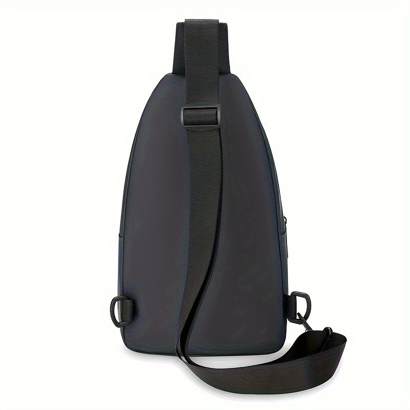 Men'S Chest Bag with Large Capacity, Stylish Crossbody Bag That Allows for Versatile Carrying Options, Perfect for Outdoor Sports And Travel.