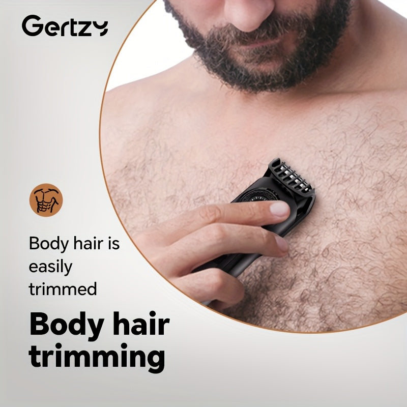 Men'S Electric Razors, USB Rechargeable, with a Digital Screen, Professional Beard Trimmers, Hair Clippers, Electric Shavers, And a Complete Kit for Professional Hair Cutting And Trimming.