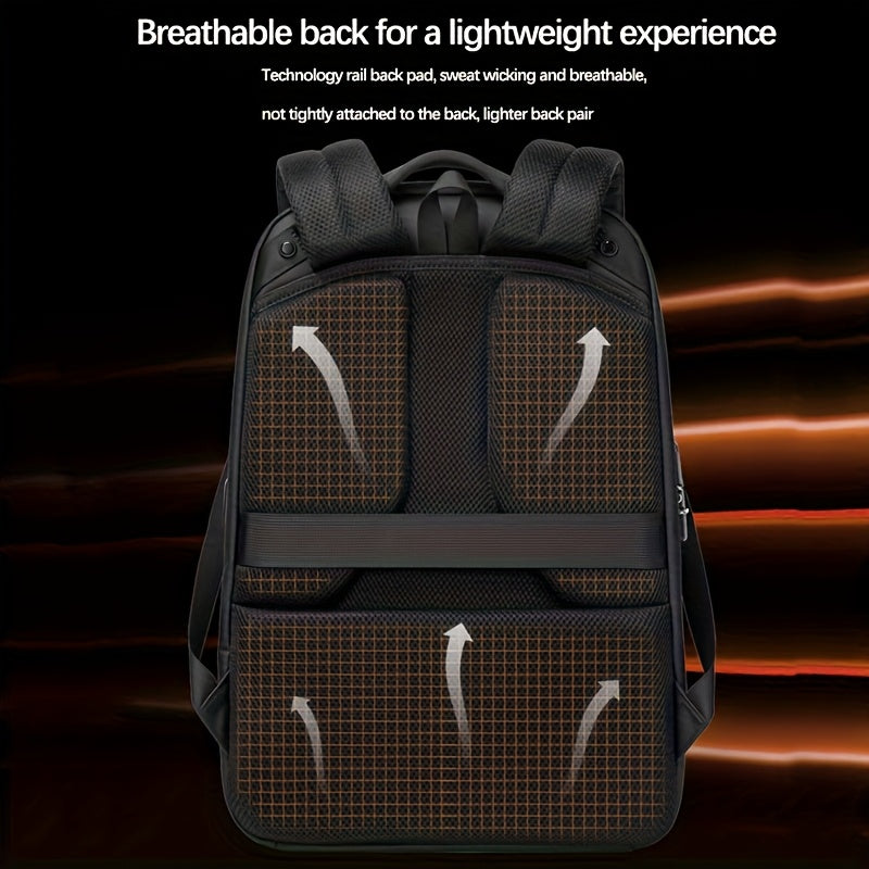 Large Capacity Men's Backpack Business Computer Backpack High Quality Business Multifunctional Password Anti-theft Backpack