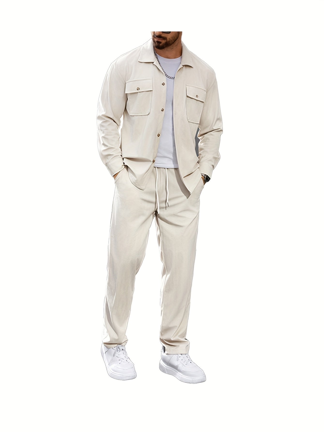 Cross-border Men's Casual Sportswear Set