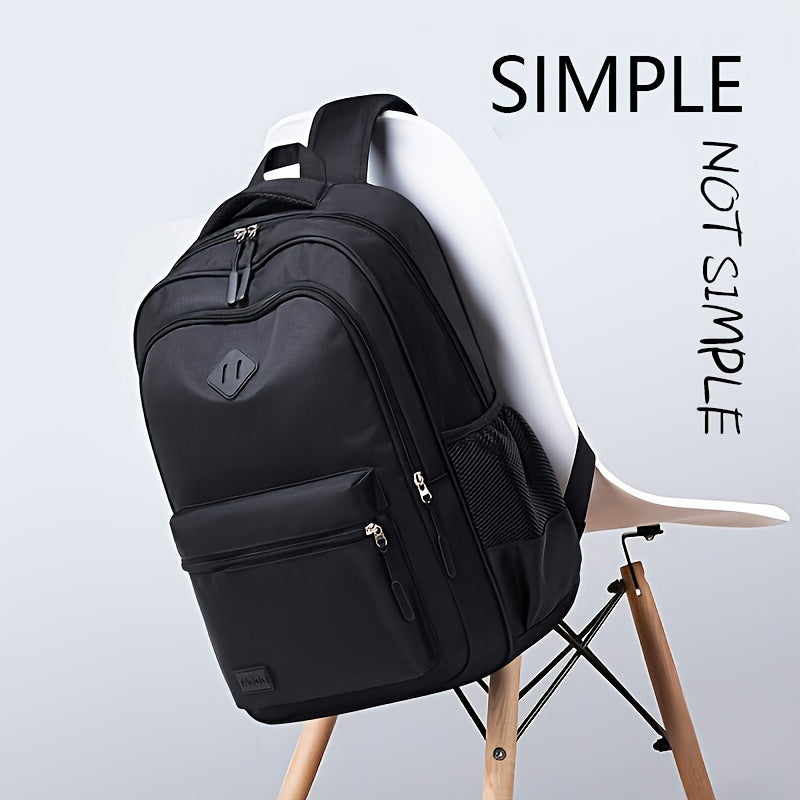 Men'S & Women'S Versatile Lightweight Backpack - Large Capacity, Durable Oxford Fabric, Adjustable Shoulder Straps, Ideal for School, Travel, Daily Commute, Sports, and Fitness, Casual Daypack|Minimalist Backpack|Durable Oxfo