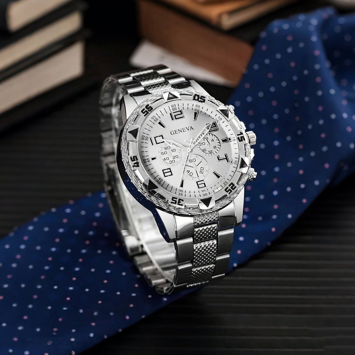 1pc Men'S Stylish Black Stainless Steel Quartz Watch - Elegant Round Dial, Durable Analog Display, Perfect Gift for Valentine'S Day, Birthday, Christmas, etc., Gift Watches | Elegant Wristwatches | Analog Watches
