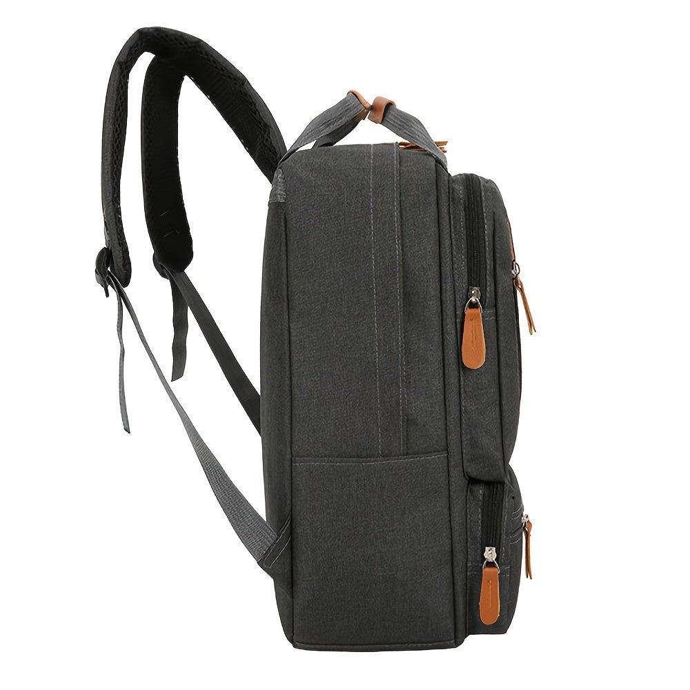 Three-Piece Set Casual Men'S Laptop Backpack Double Shoulder Bag for Outdoor Travel