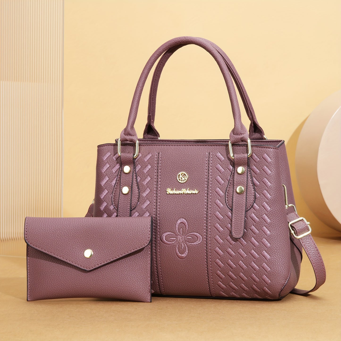 Bag Women'S Versatile High-end New Fashion Multi-piece Set Large Capacity Niche Versatile Women'S Shoulder Crossbody Handbag Large Bag Thanksgiving Gift