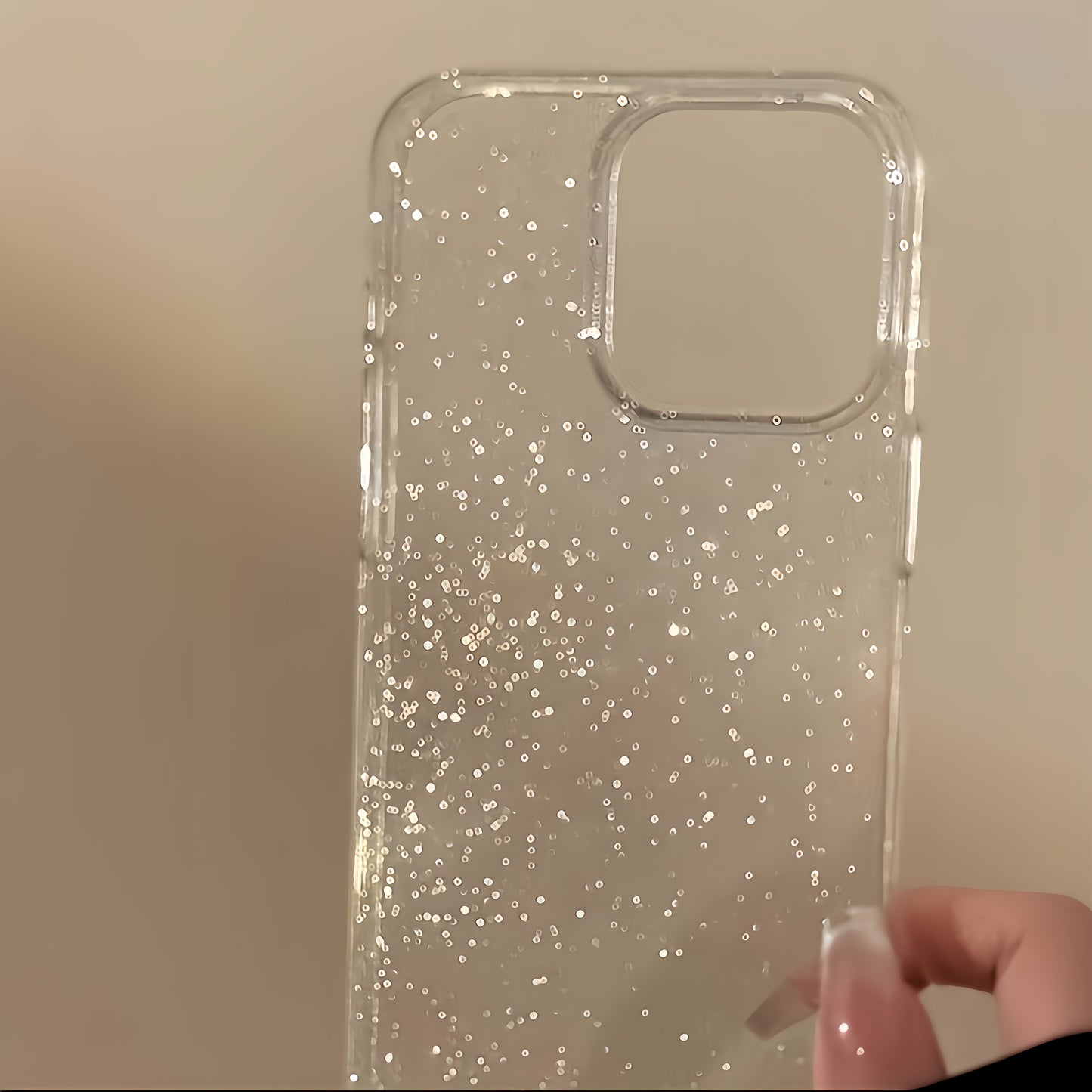 2025 New Luxury Bling Glitter Clear Phone Case for iPhone 16 15 14 13 12 11 Pro Max X XR XS Plus Shockproof Transparent Soft Cover