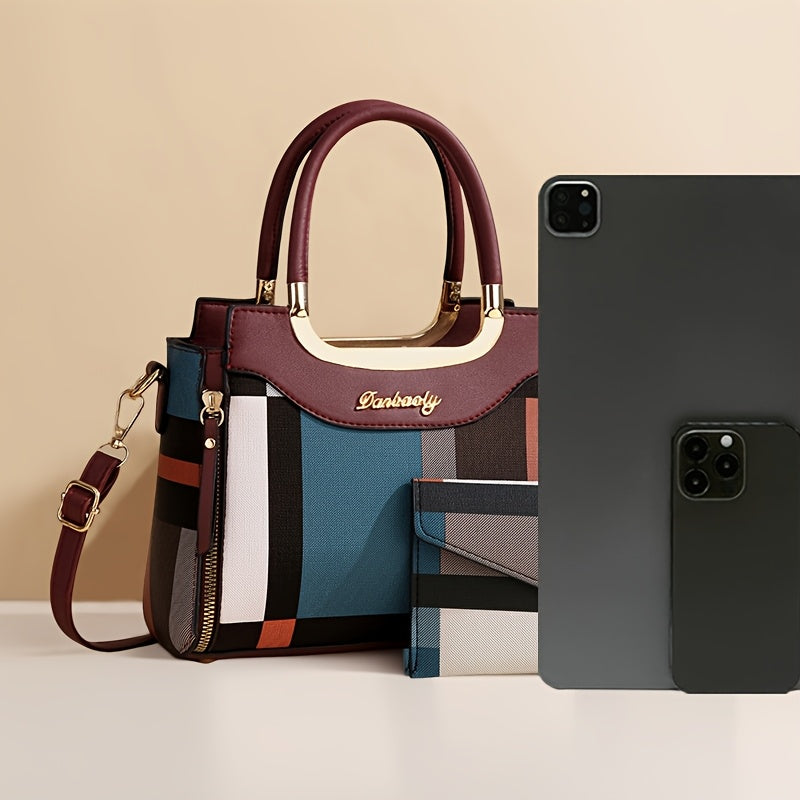 Bag Women'S Bag Popular New Versatile Multi-Piece Set Shoulder Crossbody Bag High-Quality Unique Design Handbag Thanksgiving Gift