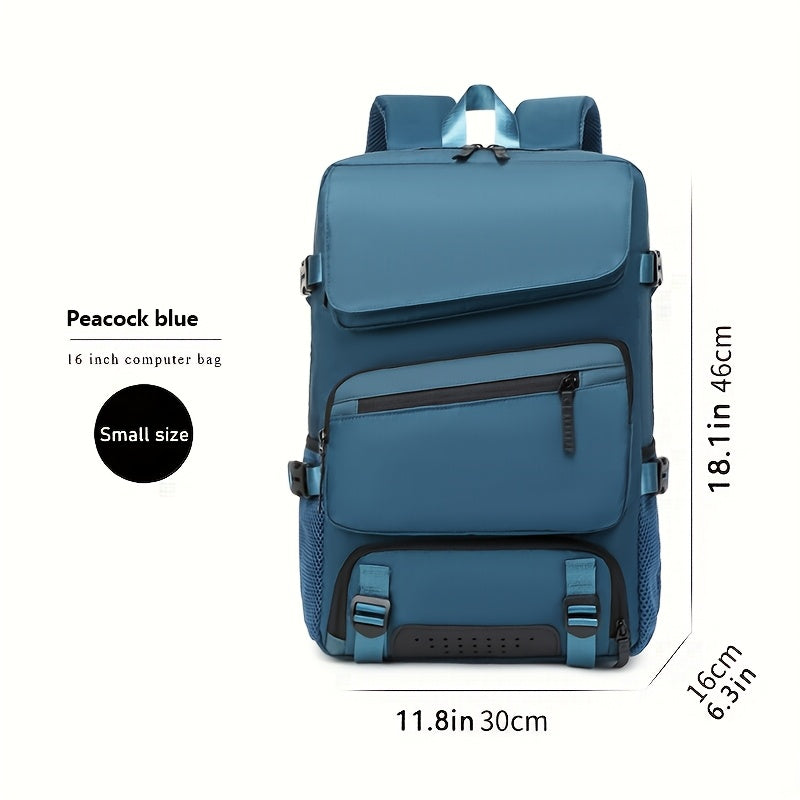 Large capacity Men's multi-functional laptop backpack with shoe compartment, very suitable for hiking, business and outdoor activities, it is an excellent gift for Christmas, Valentine's Day and Thanksgiving, Best for Christm