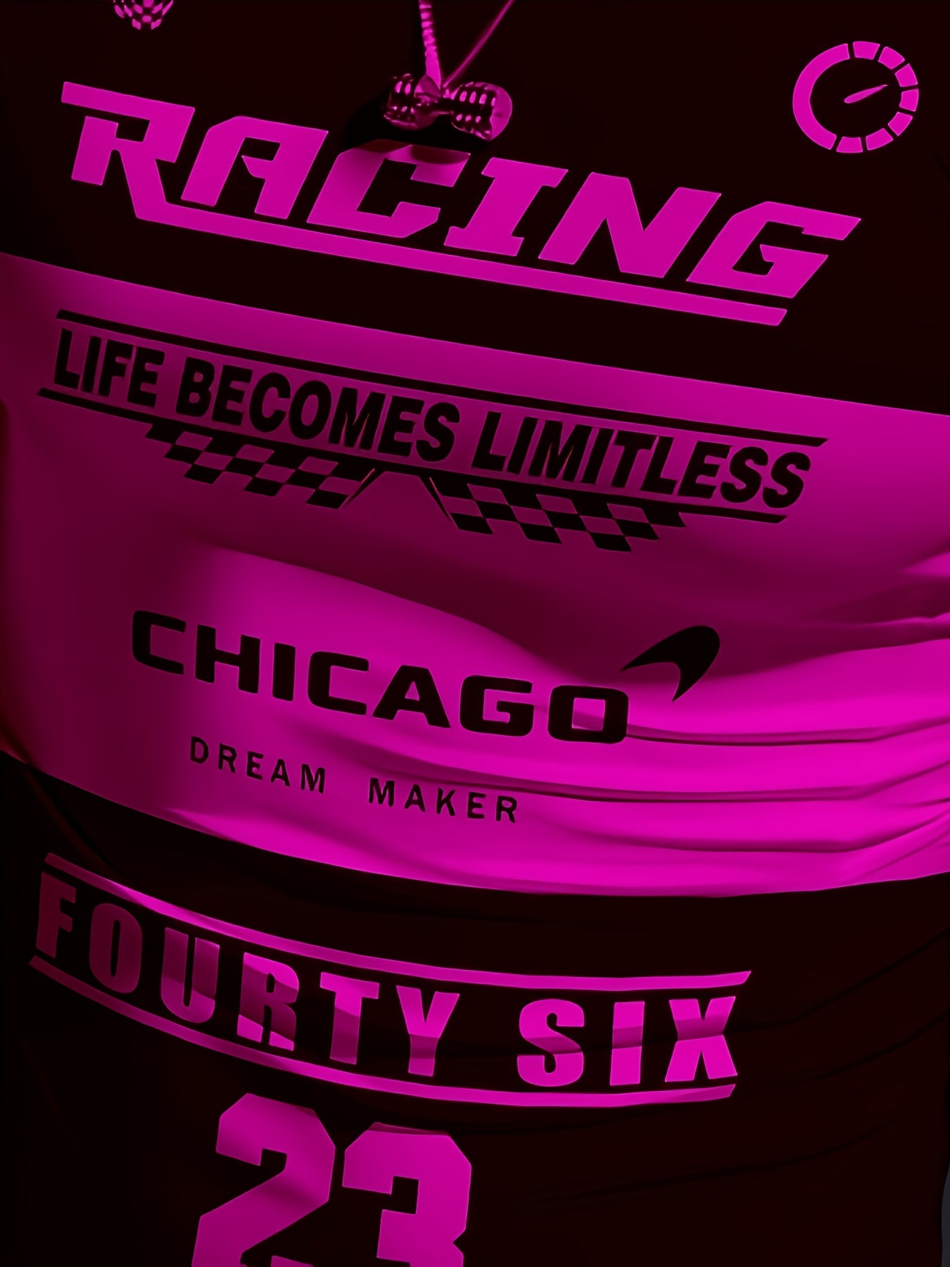 Men'S Racing Graphic T-Shirt - Bold Neon Green & Black Racing Car Design, Lightweight Breathable Fabric for Motorsport Events, Casual Streetwear - Chicago Dream Maker Inspired Casual Attire, Racing Jersey, Event Apparel, Spor