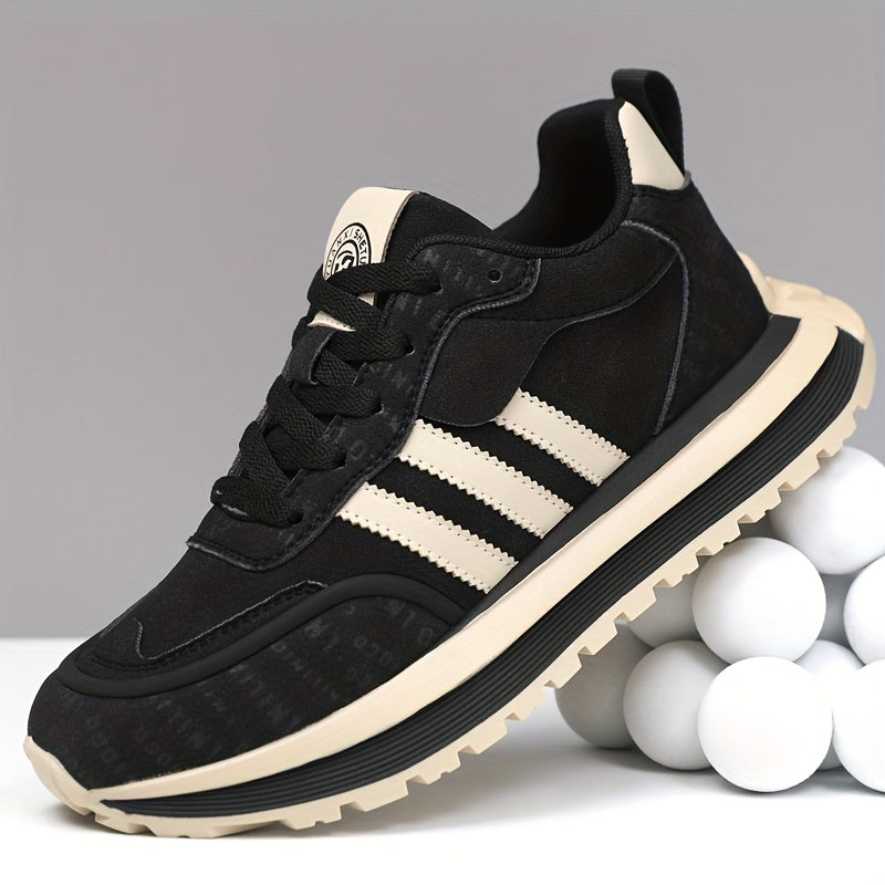 Men'S Casual Sneakers - Comfortable, Non-Slip, All-Season Footwear with Lace-Up Closure, Stylish Brown and Teal Design, Everyday Walking Shoes|Stylish Casual Shoes|Laceup Construction, Casual Shoes