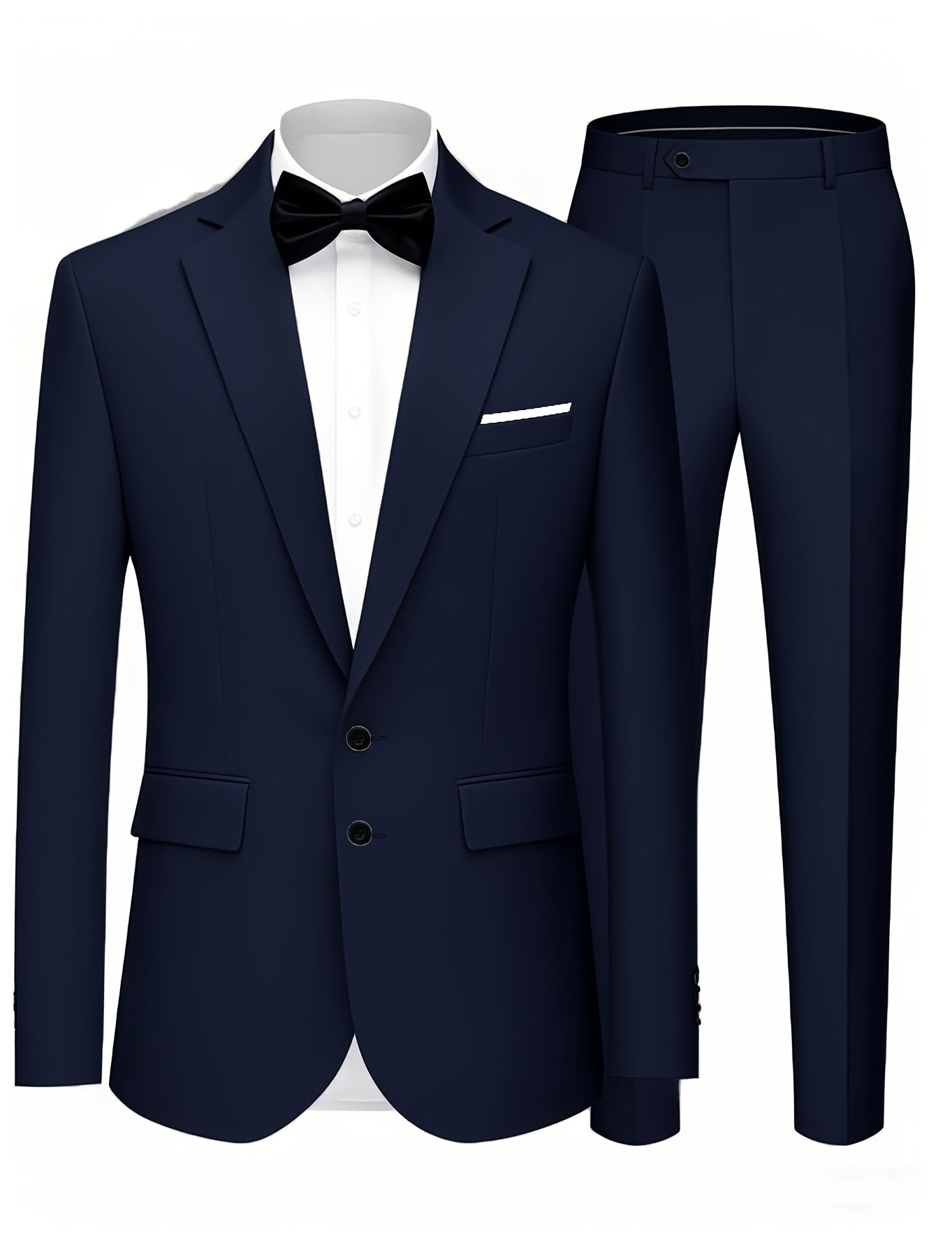 Men's Wedding Party Two-Piece Suit, Including Jacket and Pants