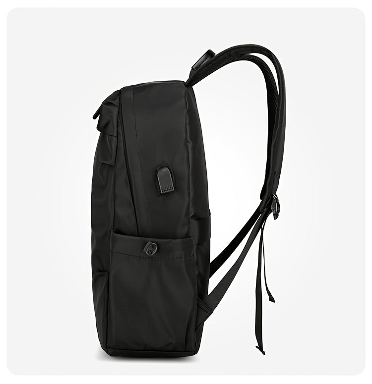 TMOOS Lightweight Large Capacity Backpack - Heavy-Duty Oxford Fabric Travel, Gym, Hiking, Laptop Backpack with Multiple Compartments, Padded Shoulder Straps - Convertible Crossbody Bag for Men, Women, Students, Professionals