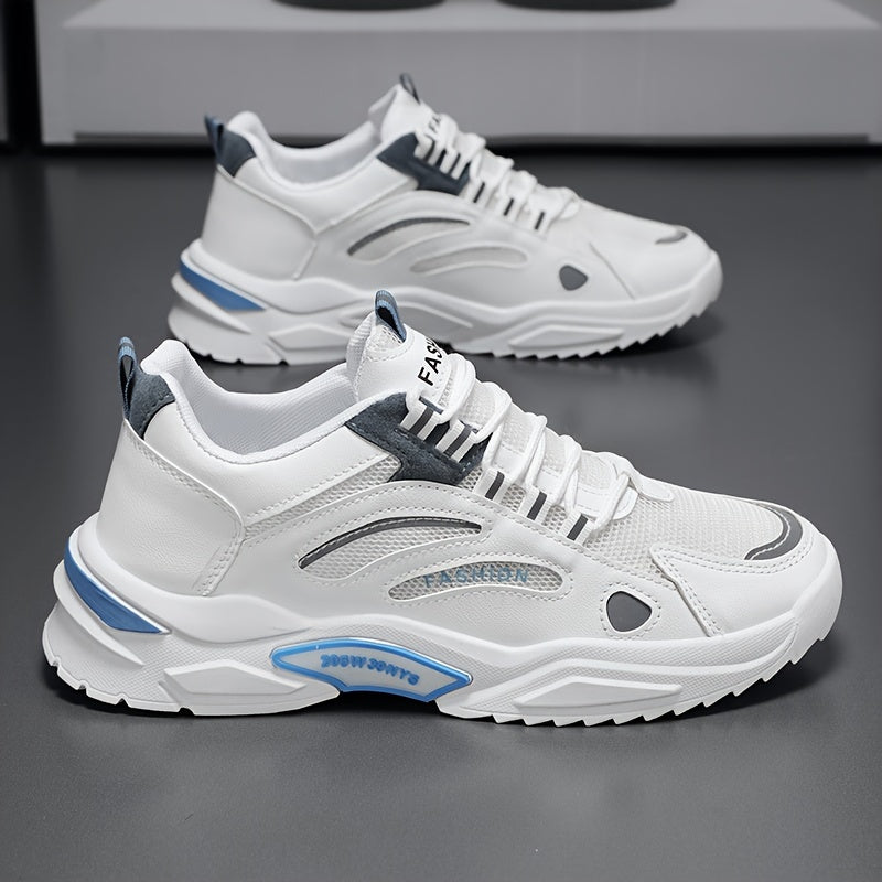 Men's Skate Shoes with Good Grip, Laced Sports Shoes, Anti-slip And Wear-resistant Versatile Men's Lightweight Sports Shoes