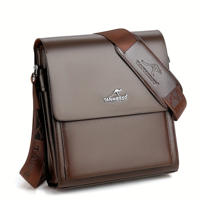 Double layered design Men's bag shoulder bag crossbody bag business bag Men's bag casual backpack small bag trendy bag suitable for travel and work