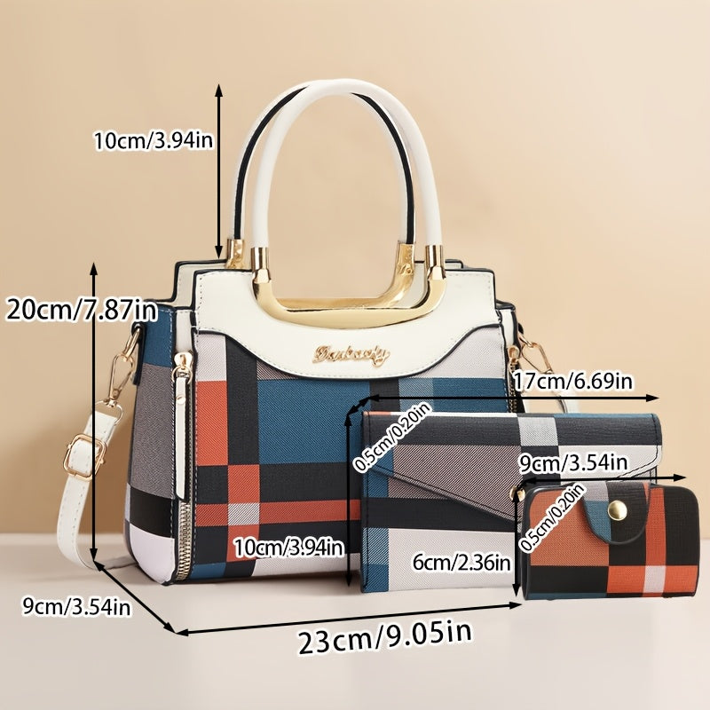 Bag Women'S Bag Popular New Versatile Multi-Piece Set Shoulder Crossbody Bag High-Quality Unique Design Handbag Thanksgiving Gift