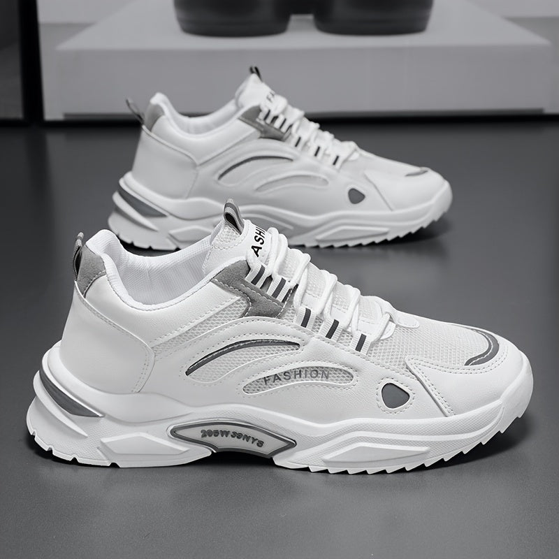 Men's Skate Shoes with Good Grip, Laced Sports Shoes, Anti-slip And Wear-resistant Versatile Men's Lightweight Sports Shoes