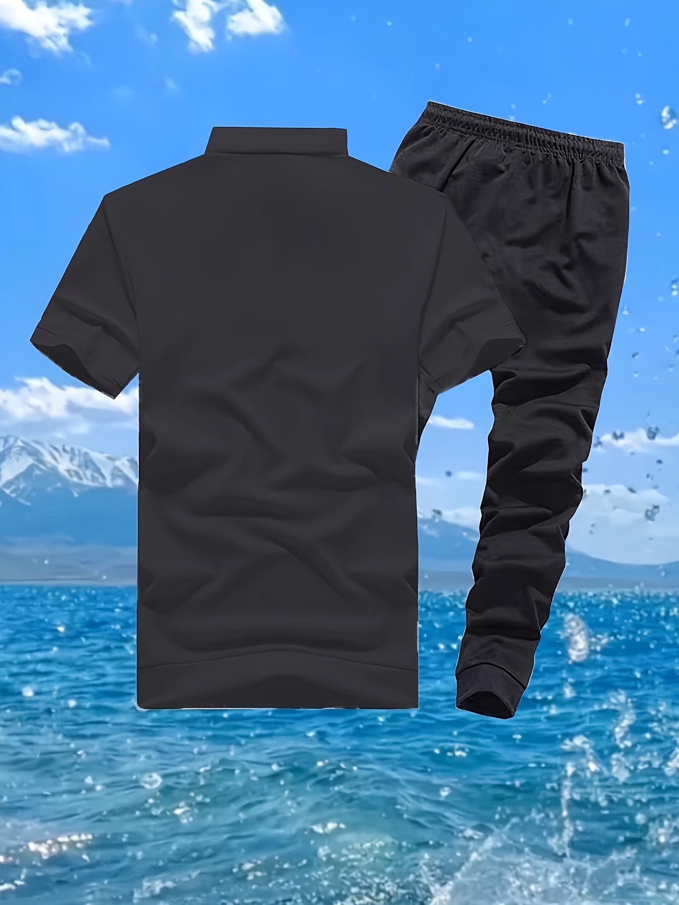 New Casual Outdoor Trendy Loose Sportswear Set