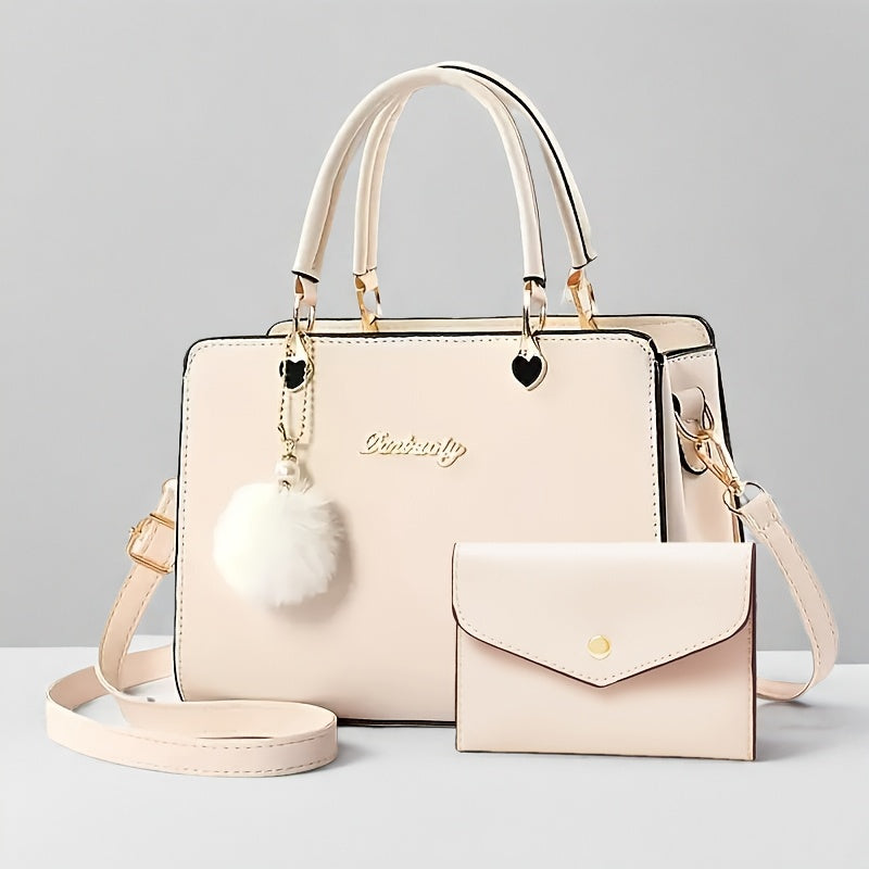 Premium Women's Bag New Fashionable Handbag Set Versatile Shoulder Crossbody Gift for Thanksgiving