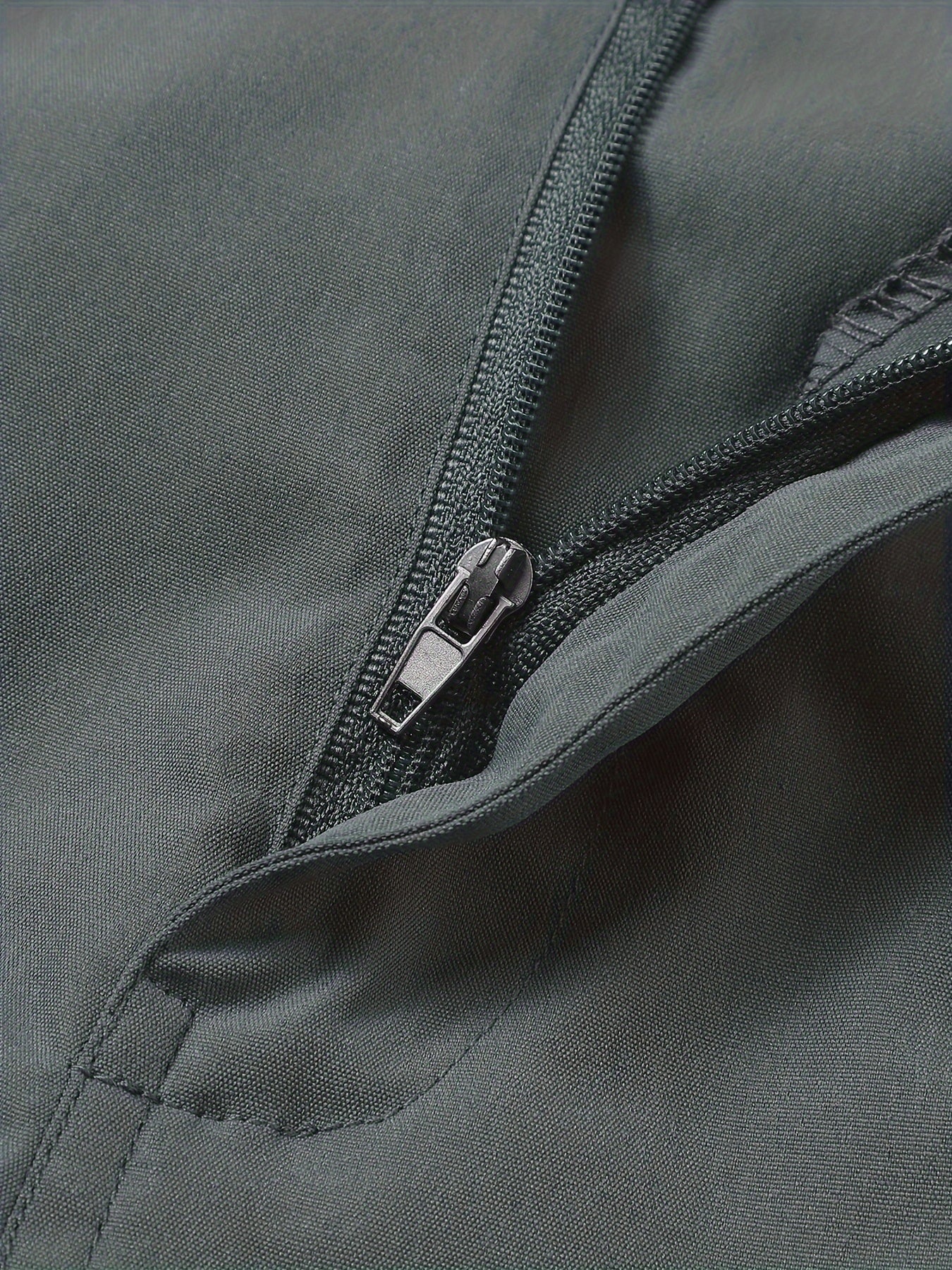 Men's Convertible Hiking Pants - Durable, Zip-Off Cargo Trousers for Fishing & Running, Casual Outdoor Wear with Pockets