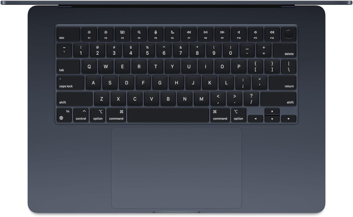 Apple 2024 Macbook Air 15-Inch Laptop with M3 Chip: Built for Apple Intelligence, 15.3-Inch Liquid Retina Display, 8GB Unified Memory, 256GB SSD Storage, Backlit Keyboard, Touch ID; Midnight