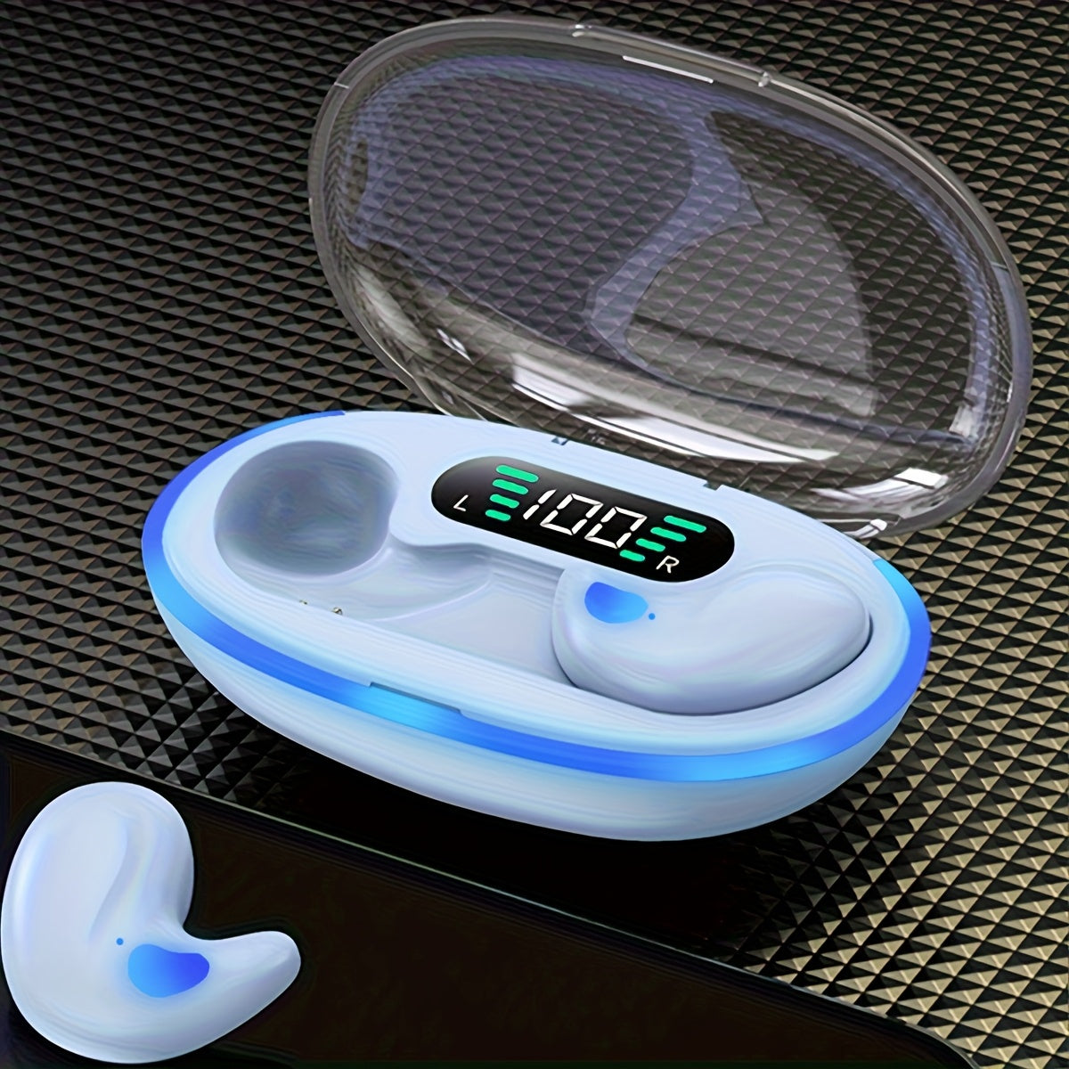 True Wireless in-ear sleep confortable headset music Earbuds video TWS HIFI bass 9D Stereo HD calling Earphones for Android for iPhone Cellphone sport Earpieces smart headphones