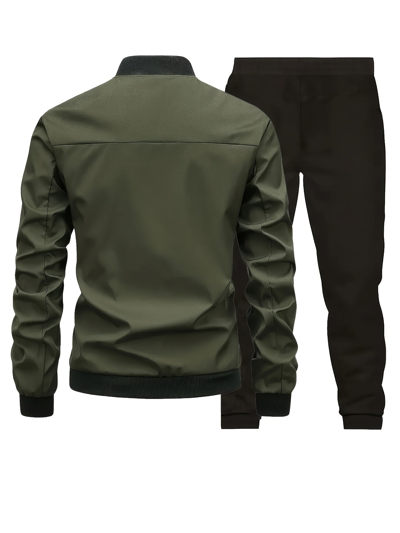 Sports Suit Men'S Spring and Autumn Casual Jacket Set with Matching Men'S Wear