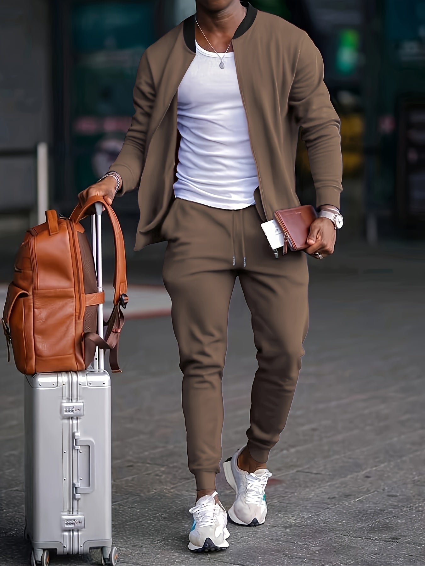 New Spring and Autumn Sports Casual Men's Suit Jacket