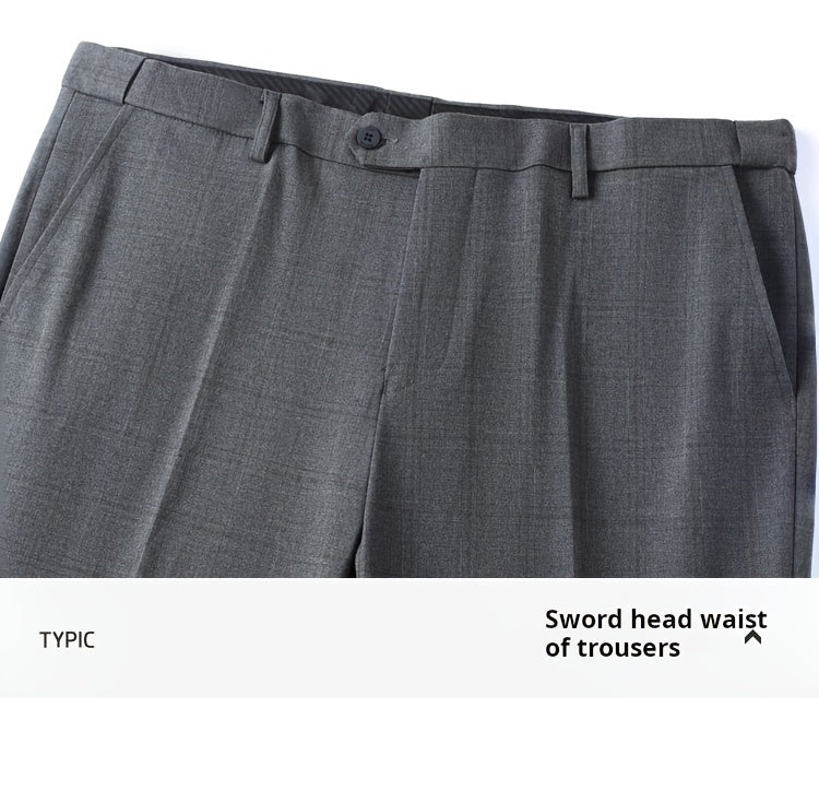 KAISER Men's Classic Plaid Suit Set - Comfortable & Versatile, Includes Jacket and Pants for Spring/Fall Business Wear