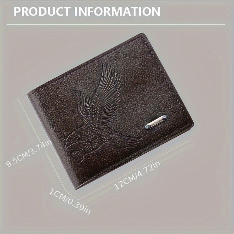 New Men's wallet with multiple card slots, fashionable business short wallet directly supplied by JIANGBAO factory