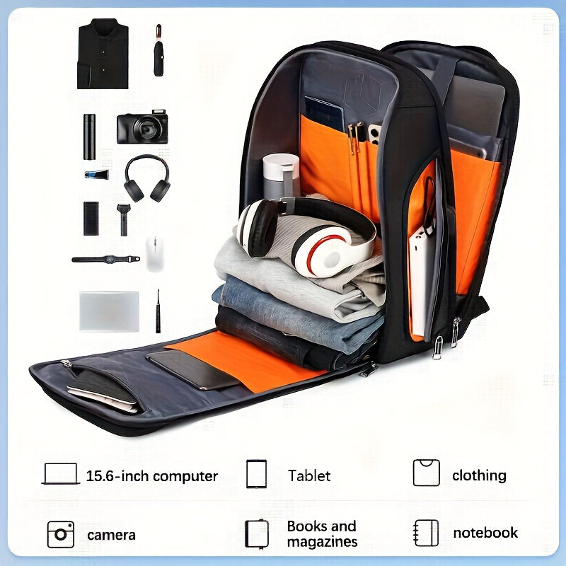 Large Capacity Men's Backpack Business Computer Backpack High Quality Business Multifunctional Password Anti-theft Backpack