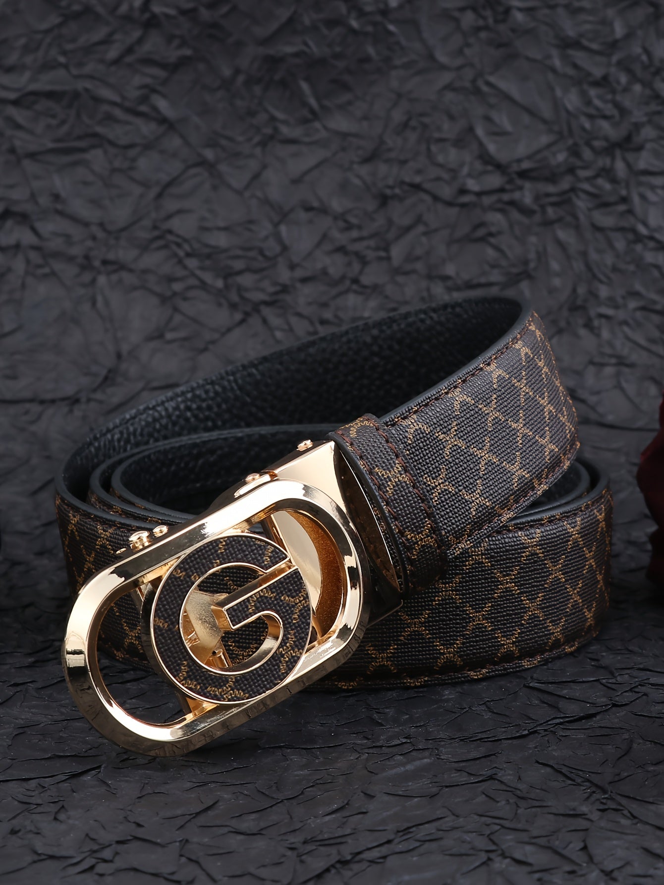 2025 New Automatic Buckle Belt, Versatile Business Casual Luxury Trendy Men's Leather Belt