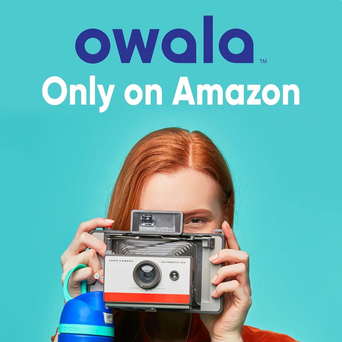 Owala Freesip Insulated Stainless Steel Water Bottle with Straw for Sports, Travel, and School Bpa-Free Sports Water Bottle, 24 Oz, Denim