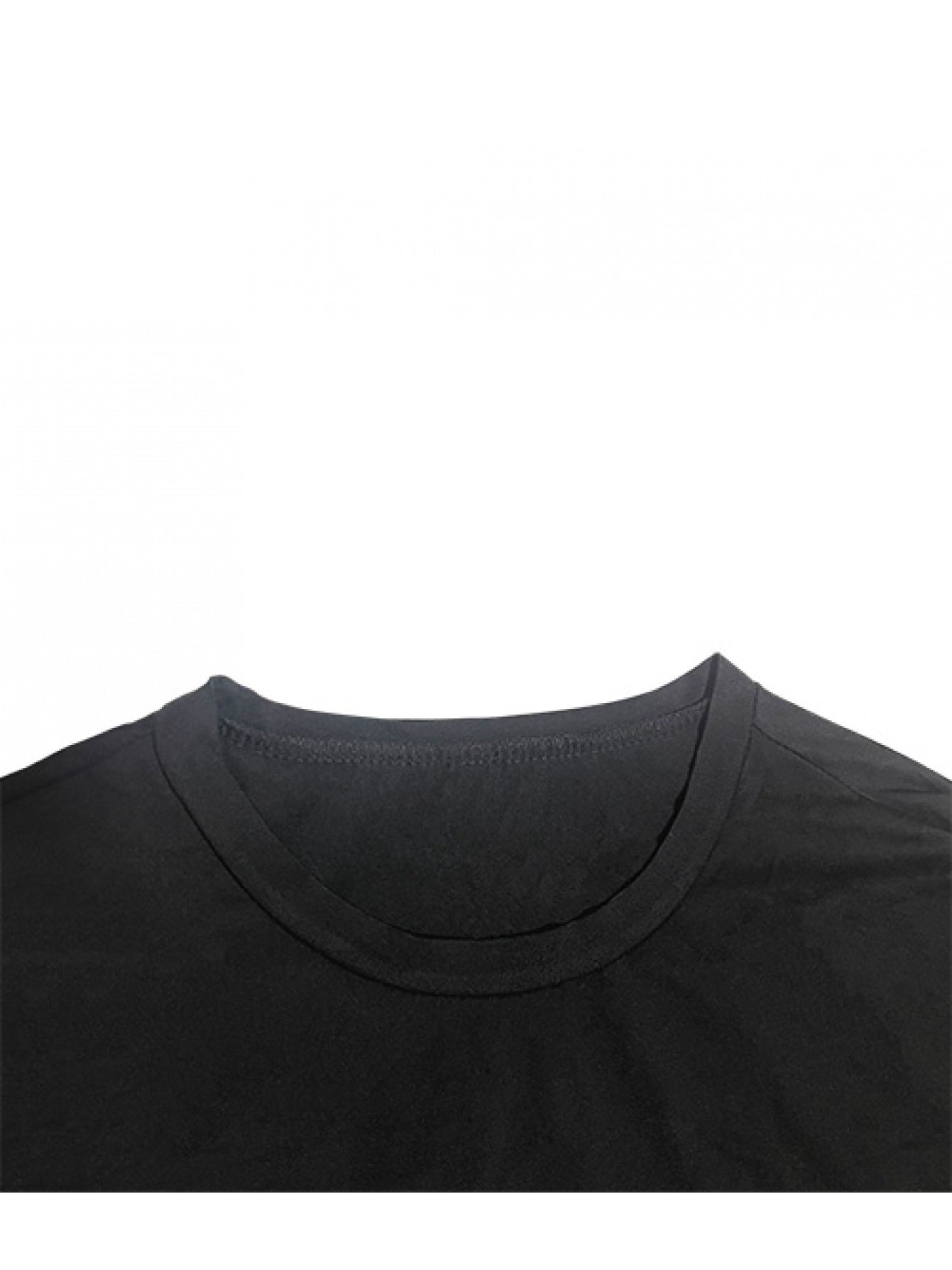 Men'S Brown T-Shirt with ECG Heartbeat Graphic - Casual Streetwear, Short Sleeve, Round Neck, Stretch Fabric, All-Season Comfort, Casual Streetwear Tee | Round Neck Tshirt | Comfortable Fit