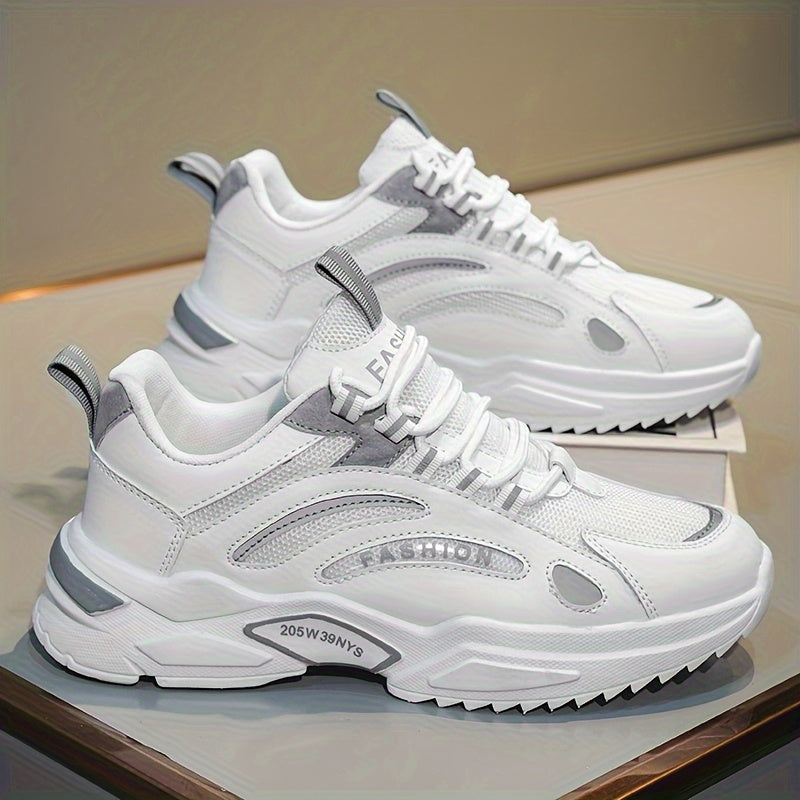 Men's Skate Shoes with Good Grip, Laced Sports Shoes, Anti-slip And Wear-resistant Versatile Men's Lightweight Sports Shoes