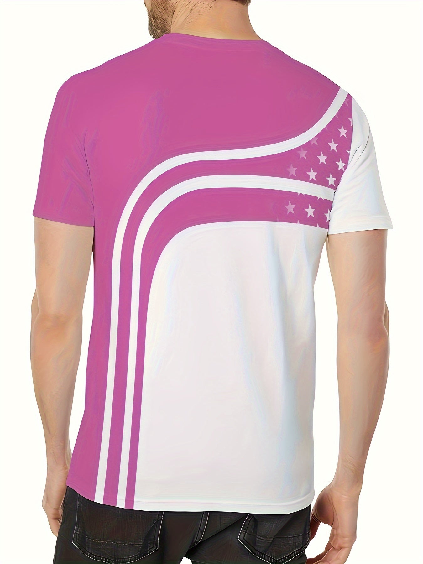 Men's Fashion Casual Round Neck T-shirt