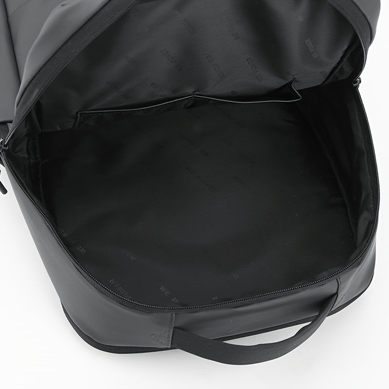 Tic-Tac-Toe Men'S Lightweight Large Capacity Backpack - Casual Minimalist Design with Multiple Compartments, Durable Fabric for Outdoor Travel, Commuting & Work, Travel Backpack, Commuting Bag, Modern Backpack, Sturdy Constru